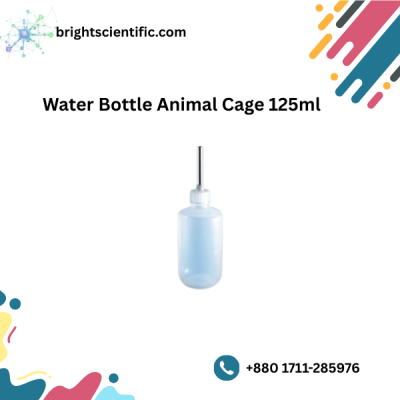 Water Bottle Animal Cage 125ml