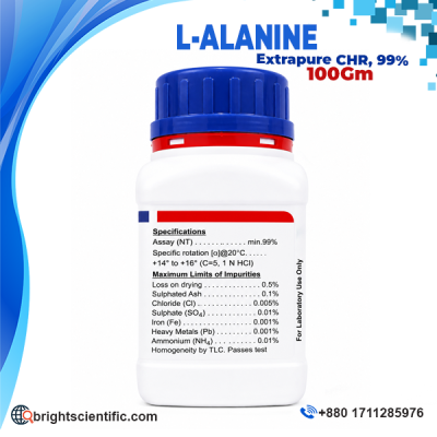 L-Alanine 100gm Laboratory Chemical Amino Acid