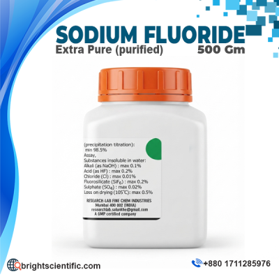 Sodium Fluoride 500gm laboratory chemical NaF