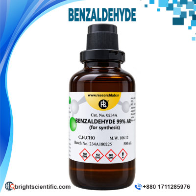 Benzaldehyde 500ml Laboratory Chemical CAS 100-52-7