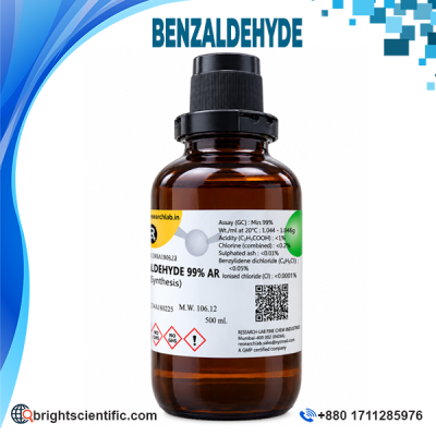 Benzaldehyde 500ml Laboratory Chemical CAS 100-52-7