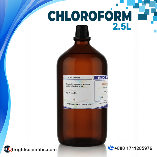 Chloroform 2.5 Liter Laboratory Chemical Solvent