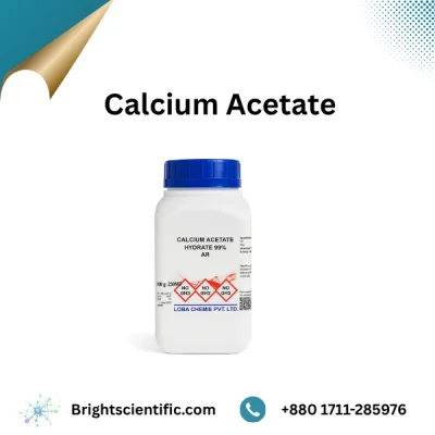 Calcium Acetate 500gm Loba India High Purity Laboratory Chemical Reagent