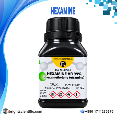 Hexamine (Hexamethylenetetramine) 500gm Laboratory Chemical