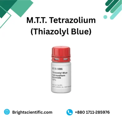 M.T.T. Tetrazolium (Thiazolyl Blue) 100mg Laboratory Chemical
