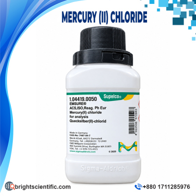 Mercury (II) Chloride 100Gm Laboratory Chemical CAS No. 7487-94-7