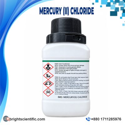 Mercury (II) Chloride 100Gm Laboratory Chemical CAS No. 7487-94-7