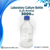 Laboratory Culture Bottle 3000ml – Clear Glass Laboratory Bottle for Scientific and Research Applications