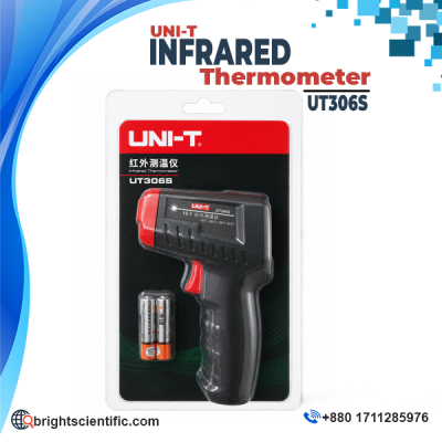 UNI-T UT306S Infrared Thermometer with laser targeting for non-contact surface temperature measurement