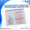 Microscope Frosted Ground Edge Slides 7105-1 premium optical glass slides with frosted end for specimen labeling, laboratory, pathology, and research applications.