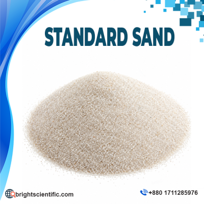 Certified Standard Sand EN 196-1 ISO 679 for cement mortar strength testing laboratory use