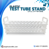 POLYLAB Plastic Test Tube Stand (3 Tier, 31×16 Tube) for holding 16 mm laboratory test tubes.