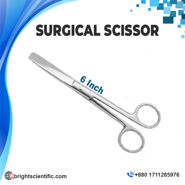 Surgical Scissor 6 Inch Stainless Steel – Pakistan Origin