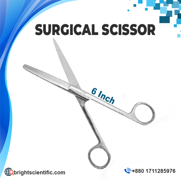 Surgical Scissor 6 Inch Stainless Steel – Pakistan Origin
