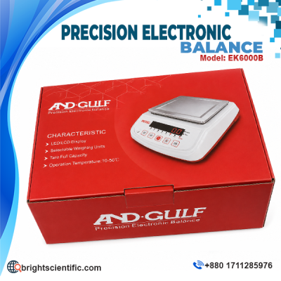 AND Gulf EK6000B Digital Precision Balance 6000g Capacity 0.1g Readability