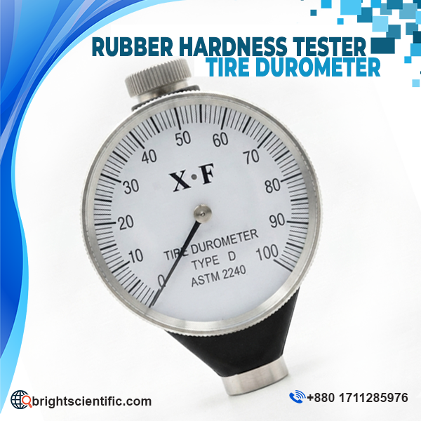 X.F Tire Durometer Type D ASTM D2240 analog Shore hardness tester