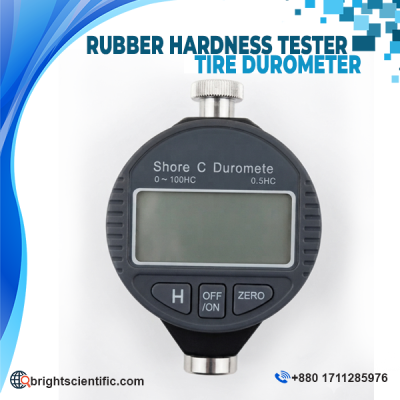 Digital Durometer Shore C 0–100HC hardness tester with digital LCD display