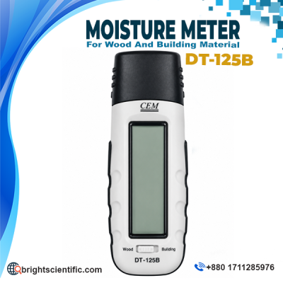 CEM DT-125B Moisture Meter for Wood and Construction Materials