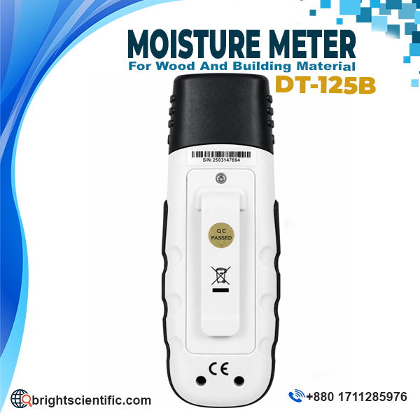 CEM DT-125B Moisture Meter for Wood and Construction Materials