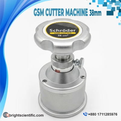 Schroder GSM Cutter Machine 38mm for GSM sample cutting