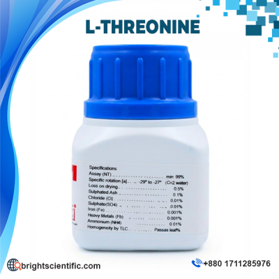 L-Threonine crystalline powder laboratory chemical