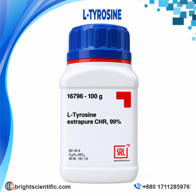 L-Tyrosine 99% Laboratory Grade Chemical Bottle