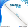 10-Inch Stainless Steel Lab Spoon Spatula Double-Ended Laboratory Tool