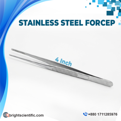 Dressing Forceps Stainless Steel for Medical and Laboratory Use