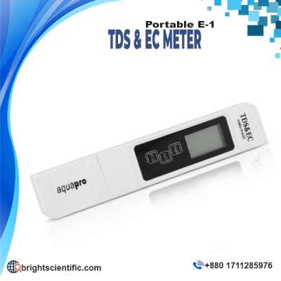 AquaPro Digital TDS EC Temp Meter 3-in-1 Water Quality Tester