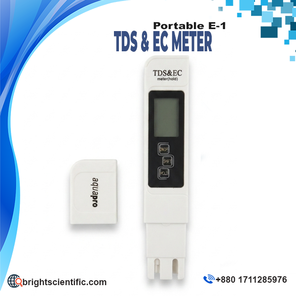 AquaPro Digital TDS EC Temp Meter 3-in-1 Water Quality Tester