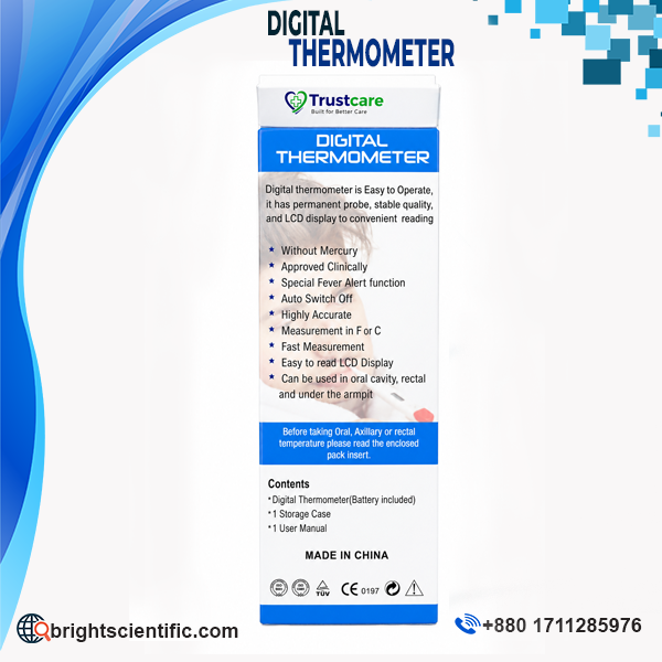 Fever Digital Thermometer with LCD display