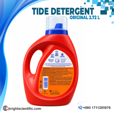 Tide Liquid Detergent 2.72 Liter, Original - 64 Loads