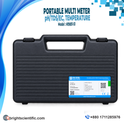Hanna HI9811-51 Portable pH/EC/TDS/Temperature Meter