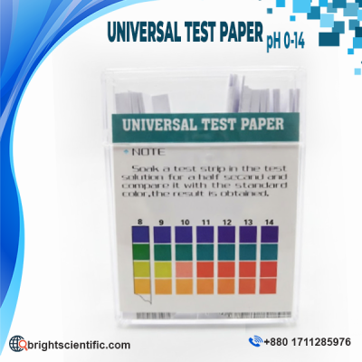 Universal pH Test Paper Strip (pH 0–14)