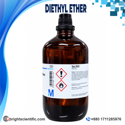 Diethyl Ether for Analysis EMSURE 2.5L laboratory solvent product 100921