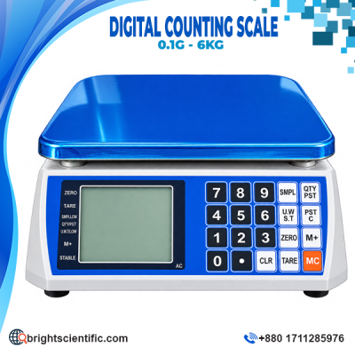 Digital Counting Scale 0.1–6kg DIGISCALES Germany Model M-ACS006G/C