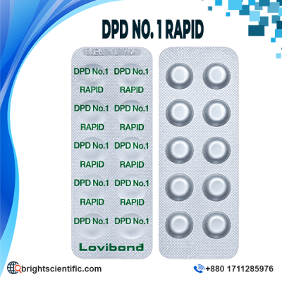 Lovibond DPD No. 1 Rapid Tablet Reagents 10 PCS for free chlorine water testing in Bangladesh
