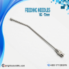 Feeding Needle 16G 75mm for laboratory and veterinary animal feeding