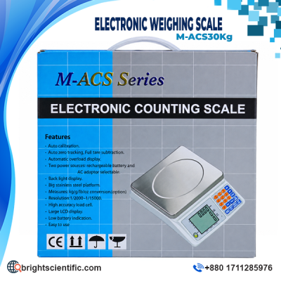 Digital Counting Weight Scale M-ACS Series with 30kg Capacity and 1g Readability