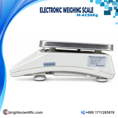 Electronic Weighing Scale M-ACS006G/C with 6kg Maximum Capacity and 0.1g Resolution