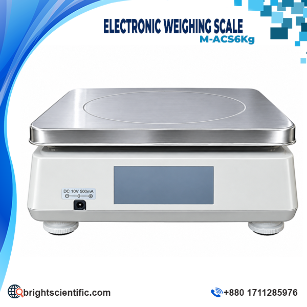 Digital Counting Weight Scale M-ACS Series with 6kg Capacity and 0.1g Readability