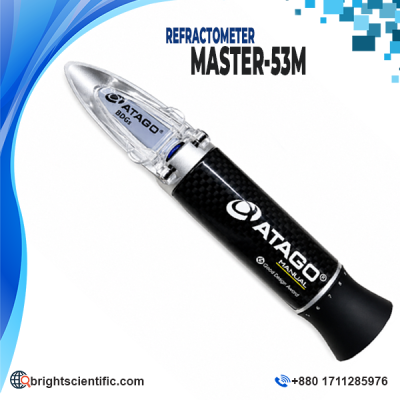 ATAGO MASTER-53M Hand Held Refractometer 0.0–53.0% Brix measuring instrument