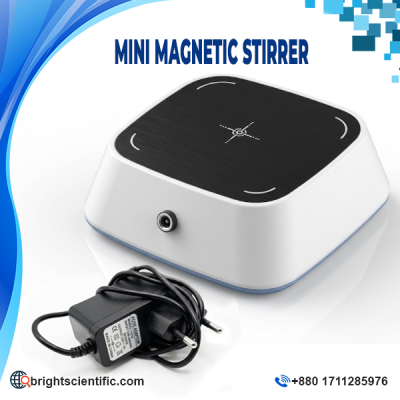 C1 Mini Magnetic Stirrer with Adjustable Speed Control, 3000 mL Capacity