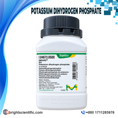 Potassium Dihydrogen Phosphate 500G Sigma-Aldrich EMSURE ISO Grade CAS 7778-77-0
