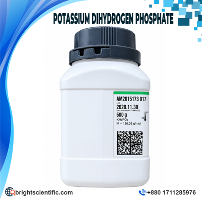 Potassium Dihydrogen Phosphate 500G Sigma-Aldrich EMSURE ISO Grade CAS 7778-77-0