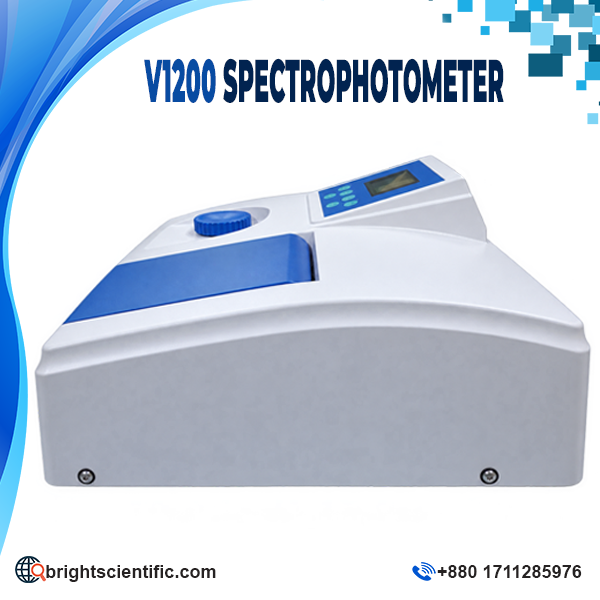 Spectrophotometer V1200 Visible Type 320–1100 nm for laboratory analysis