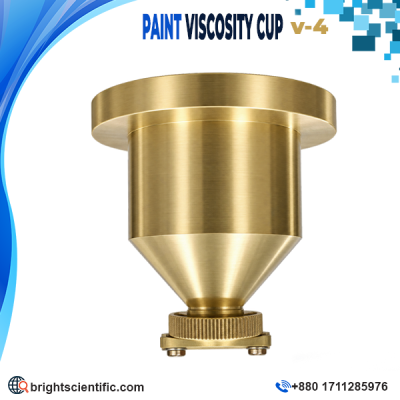 Paint Viscosity Cup V-4 for measuring paint and coating flow viscosity