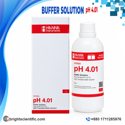 Hanna HI-7004 Buffer Solution pH 4.01 1000ml Bottle