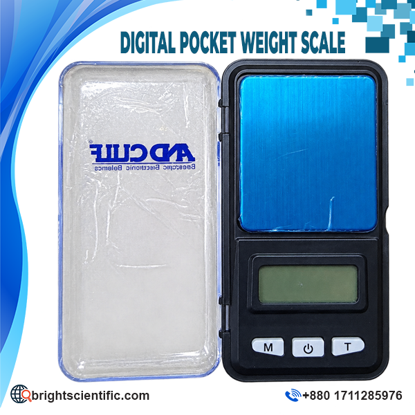 AND-Gulf Digital Pocket Balance 0.01g – 300g (Model AT-300g/0.01g) with Backlit LCD Display
